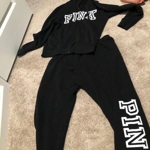 Pink jogging set